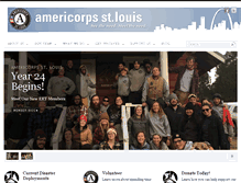 Tablet Screenshot of americorps-stl.org